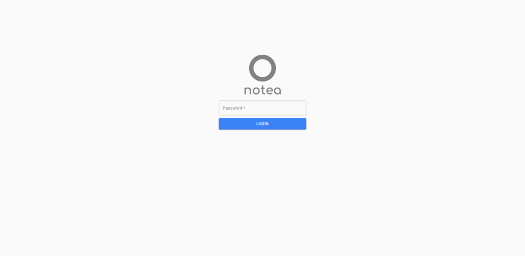 Notion alternative: Notea